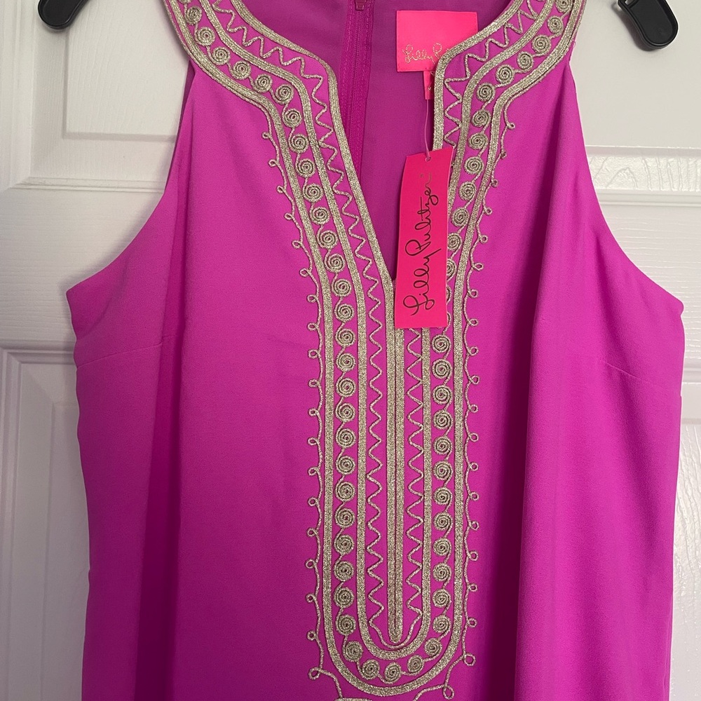 Lilly Pulitzer Pink Embroidered Women's Maxi dress